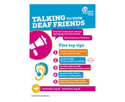 Deaf Awareness posters